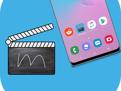 Daily UI 005 | App Icon Design branding design icon icon design logo logo design mobile movie