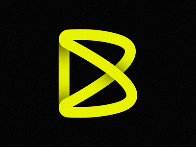 "Bounce" Lettermark art b b letter logo b logo brand branding concept icon illustration letter lettermark line logo logo mark mono mono line mono weight one line strategy vector