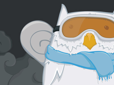 Snowboarding Owl character illustration novavo owl snowboard vector
