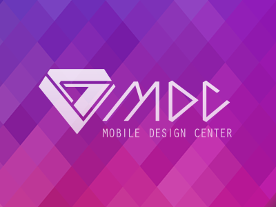 MOBILE DESIGN CENTRE design logo