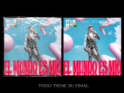 El mundo es mío (Cover Album) 3d artwork branding cover art cover design design illustration latinx poster