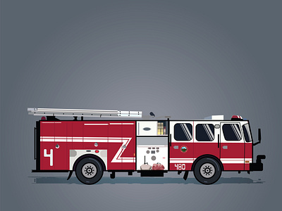 Vector Firetruck