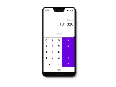 Calculator - Daily UI 004