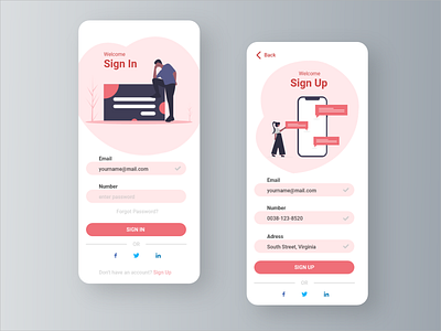 Sign up page #DailyUI ::: 001 @daily ui app app design dailyui design flat illustration iphone sign signages signin signup typography ui