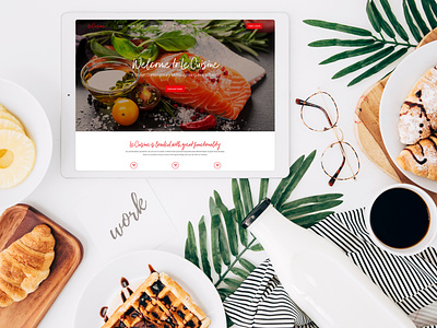 Le Cuisine - Culinary/Restaurant/E-commerce Website