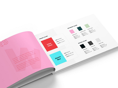 Webula Studio Brand Guide brand design brand guide brand guideline brand identity brandidentity branding branding concept color color guide color palette graphic design visual design