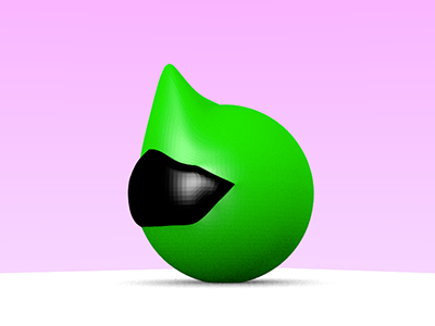 Hero Green b3d blender