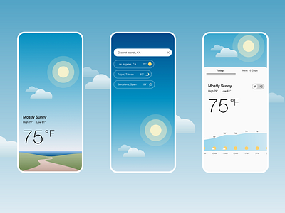 UI Challenge 037: Weather