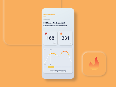 UI Challenge 041: Workout Tracking app appdesign dailyui design interface interface design ui ui design ux design web workout workout app workout tracker