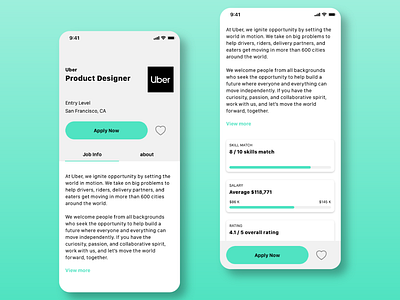 UI Challenge 050: Job Post 050 50 app appdesign dailyui design interface interface design job post job posting material design ui ui design ux design web