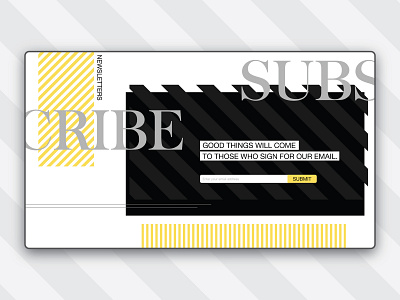 DailyUI 026: Subscribe