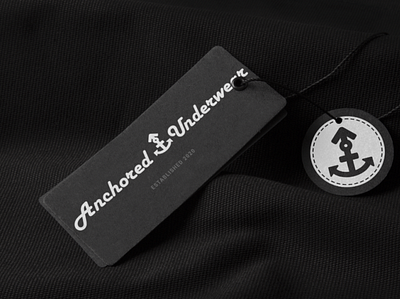 Branding and Identity Design for Anchored Underwear branding icon logo logo design logotype vector