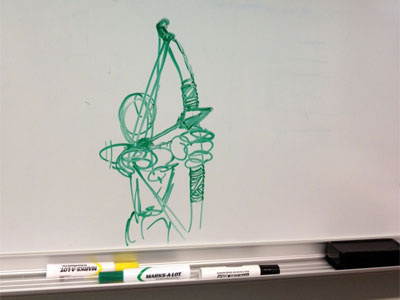 Archer Sketch sketch whiteboard
