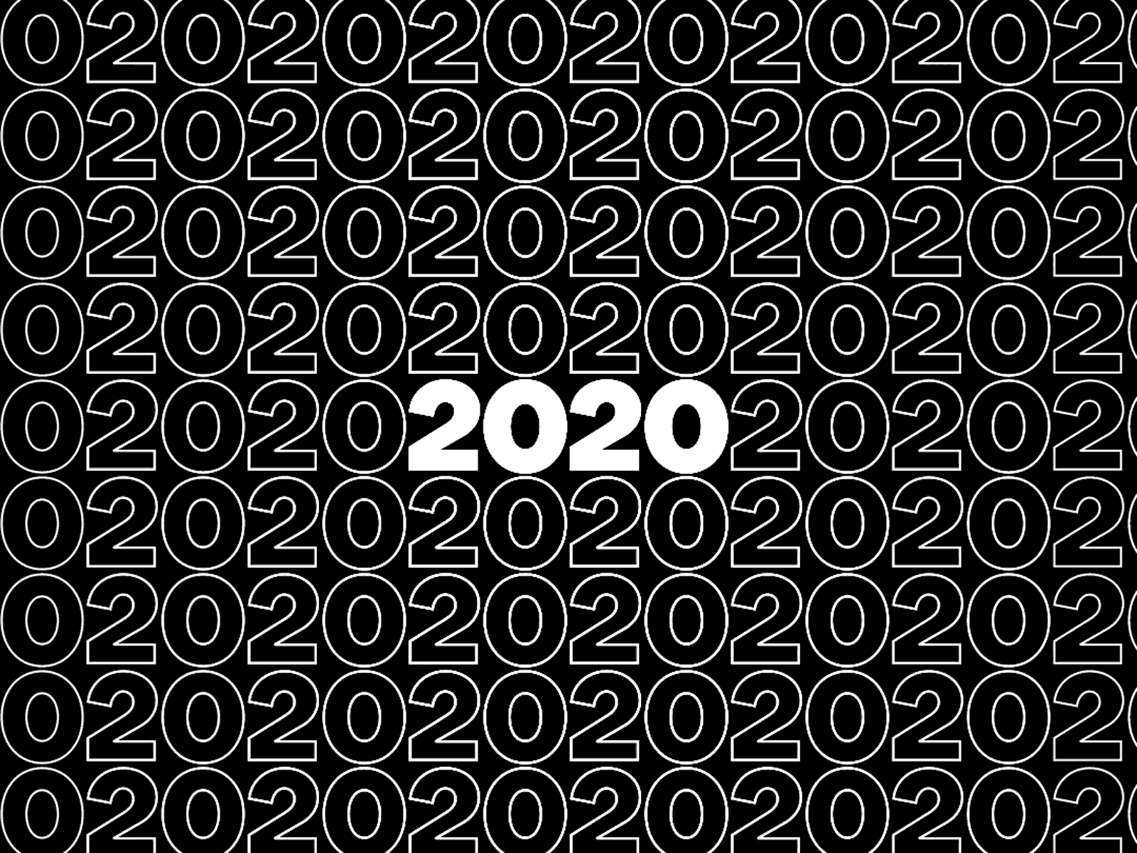 2020 2020 after effect french graphicdesign happy new year motion design typography
