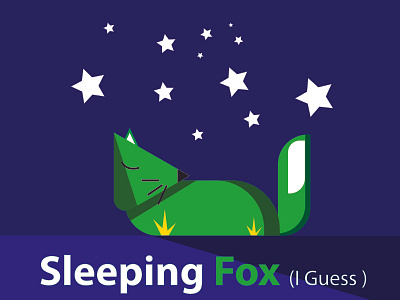 Sleeping Fox Shadows animation brand branding design fiverr flat icon identity illustration illustrator lettering logo minimal mobile type typography ui vector web website