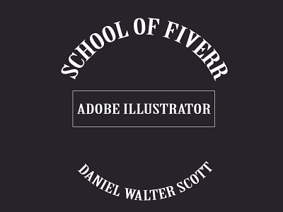 Fiverr School animation app brand branding design fiverr flat icon identity illustration illustrator lettering logo minimal mobile type typography ui vector website