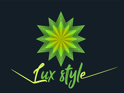 Lux Logo animation app brand branding design fiverr flat icon identity illustration illustrator lettering logo minimal mobile type typography ui vector website