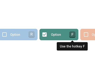 Hotkey box button tag tool type ux