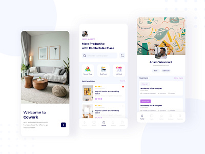 FREEBIES APP UI KIT - Find Coworking Space App by Anamwp 🏃🏿‍♂️ 🦖 for ...