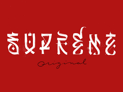 Supreme NY clothing by Matt Thompson 👌 on Dribbble