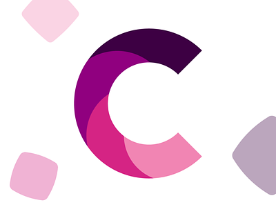 "C" Letter adobe illustrator branding design logo vector