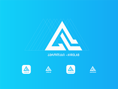 ავროლაბი • Avrolab [Rework] [A + L] brand design branding logo symbols ავროლაბი