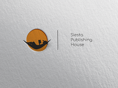 Siesta Publishing House [Logo] books hammock inspiration logo man man in hammock publishing house reading siesta sun სიესტა