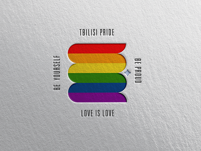 LGBTQA+ inspiration lgbt lgbtqr logo love pride tbilisi