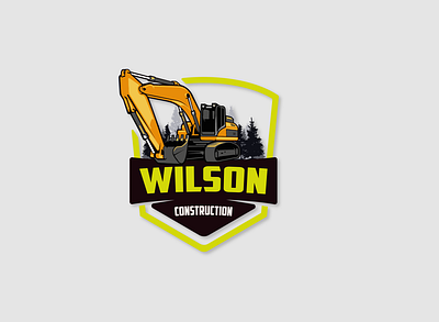 Wilson Construction [LOGO] branding construction design illustration inspiration logo logos typography ui ux vector