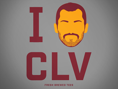 For The Love Of Cleveland cleveland fresh brewed tees love