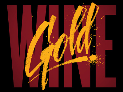 Wine & Gold cavs cleveland fresh brewed tees