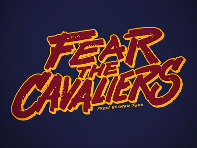 Fear The Cavaliers basketball cavaliers cavs cleveland fresh brewed tees nba