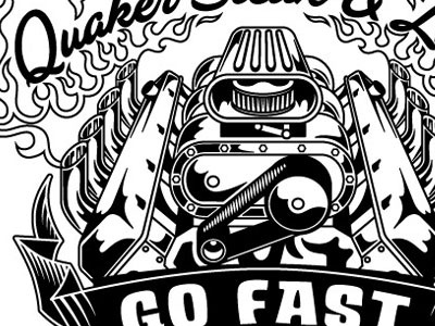 Go Fast apparel vector