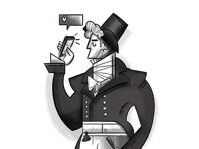 Eustace Tilley esquire eustace eustace tilley illustration malaysia new smartphone the new yorker yorker