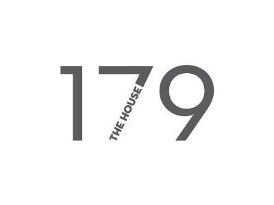 179 The House 179 branding furniture logo