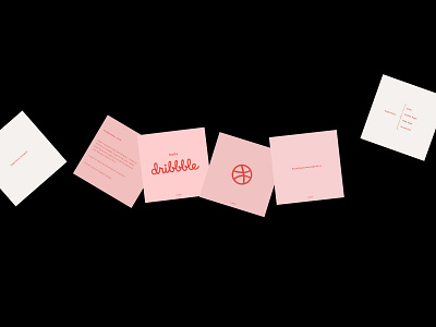 Hello Dribbble! cards design hello dribbble