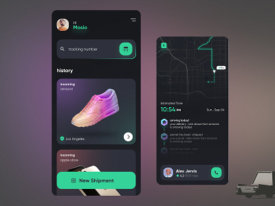 Boxo Delivery Platform 3d animation airplane car delivery delivery app design figma map minimal mobile post search time tracking app ui ui ux ux web