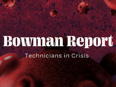 Bowman Report- Triptych 2 blog bowman illustration media red report scary social tech vet vetrinarian
