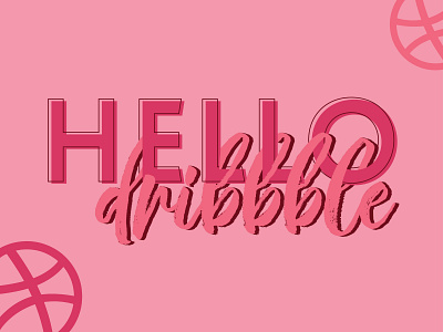 hello dribbble firstshot hellodribbble typography