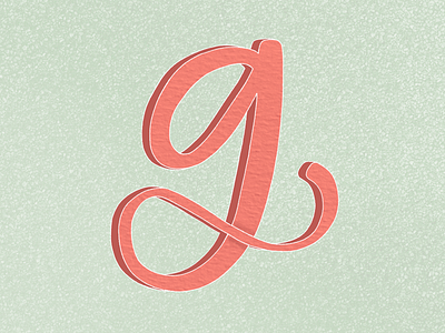Letter G lettering type typography