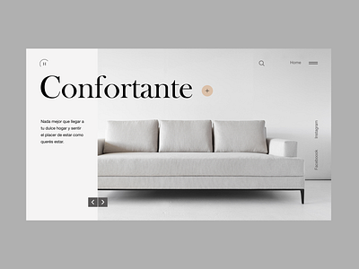 Home furniture 1 desgin web desktop helvetica neue interaction design landing minimal ui ux