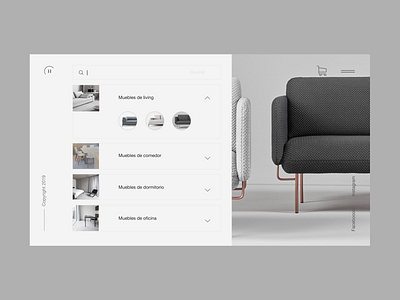 Home furniture 4 branding design desktop helvetica neue interaction design landing minimal search shop ui ux web