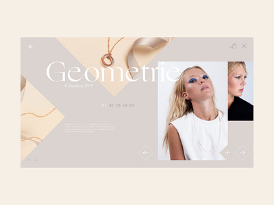 Jewelry shop 1 design desktop ecommerce fashion flat geometric icon interaction design landing minimal typography ui ux vector web website