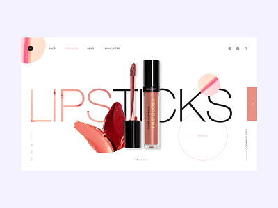 Make up landing page