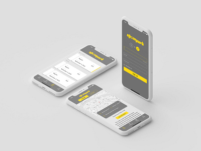 Showpark app design app branding design logo ui ux