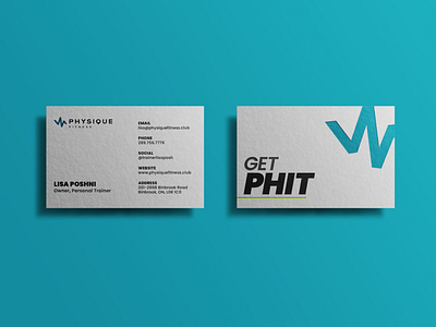 Physique Fitness: Brand Identity & Strategy - Print Collateral