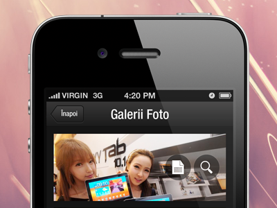 News App Photo Gallery app application design gallery iphone news photo