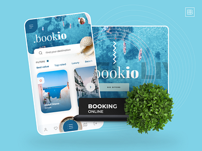 Bookio App Concept app app design design minimal ui ux web website