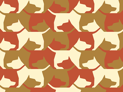 Mystery Project 99 dan kuhlken dkng dkng studios dog geometric icon illustration nathan goldman pattern tessellation vector