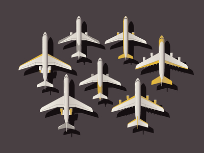 Mystery Project 44.1 airplane airport dan kuhlken dkng nathan goldman plane planes vector
